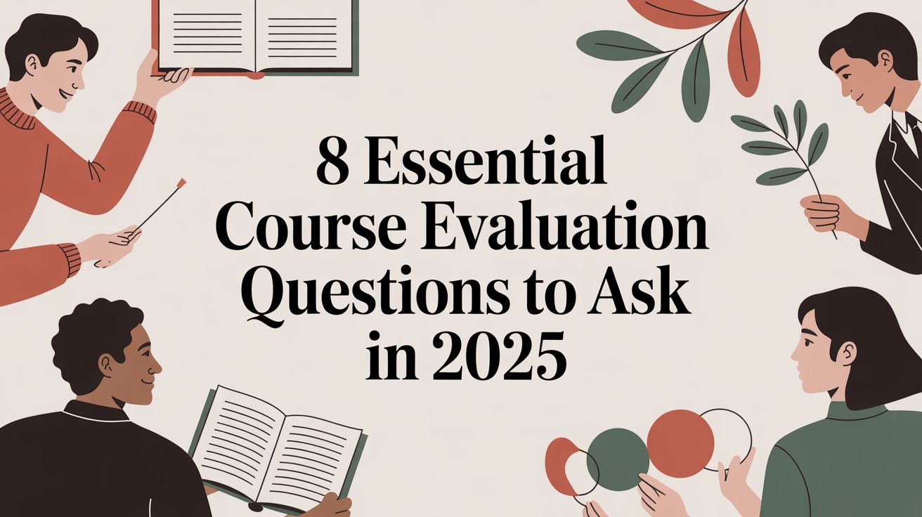 8 Essential Course Evaluation Questions to Ask in 2025