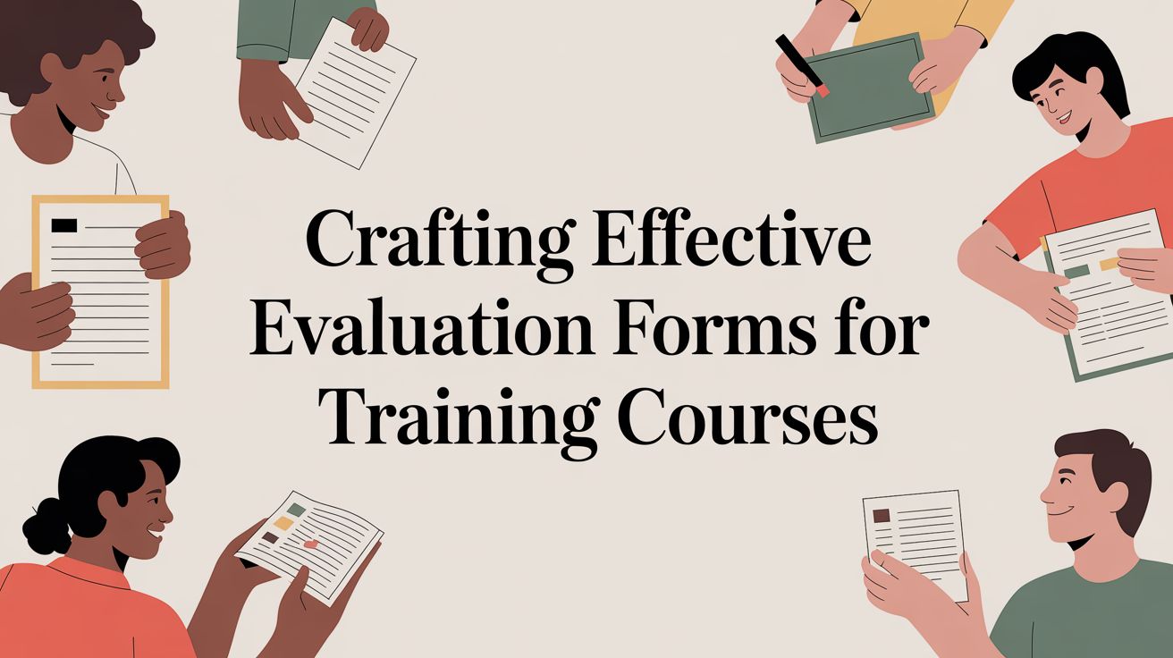 Crafting Effective Evaluation Forms for Training Courses