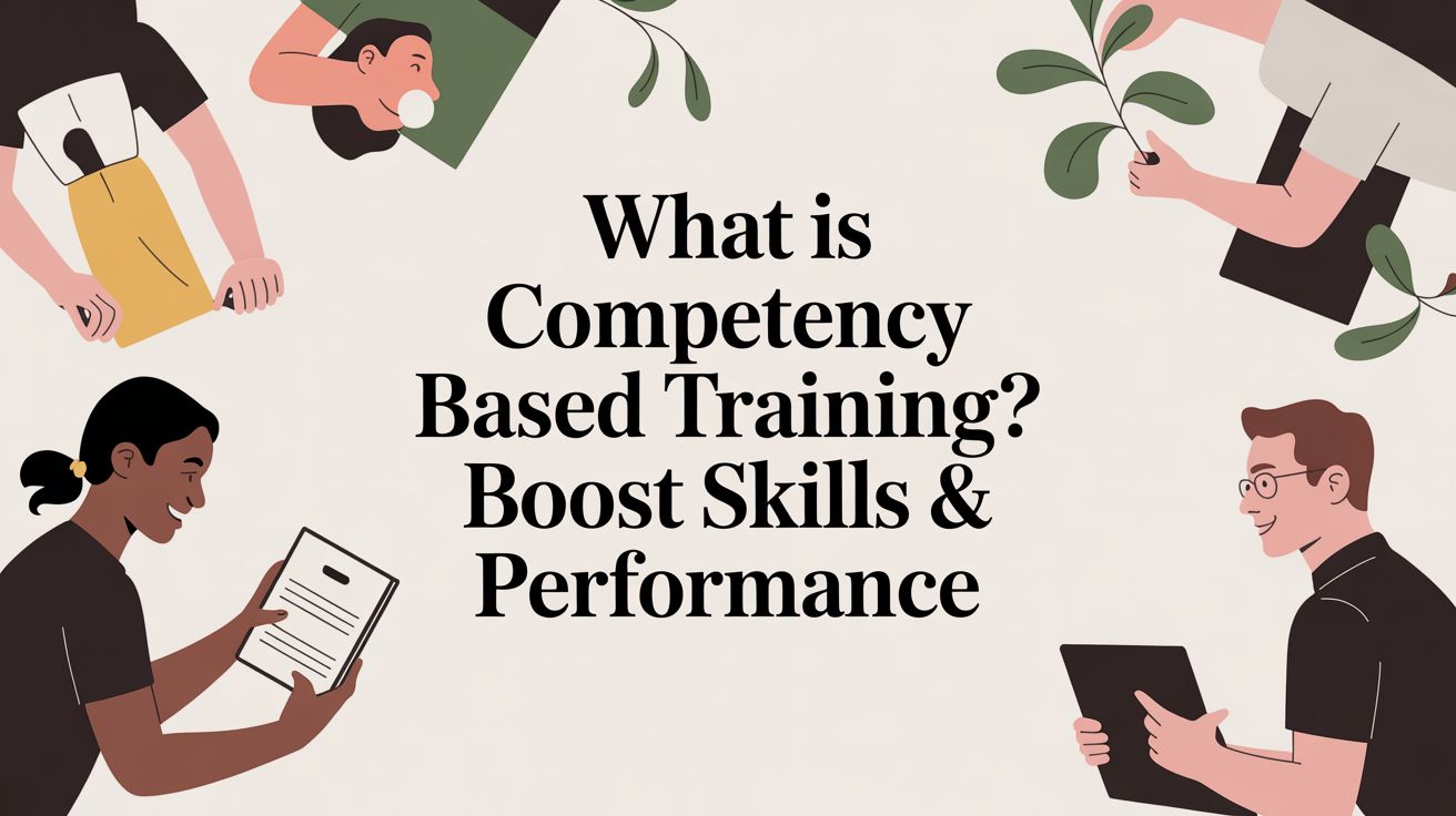 What is Competency Based Training?