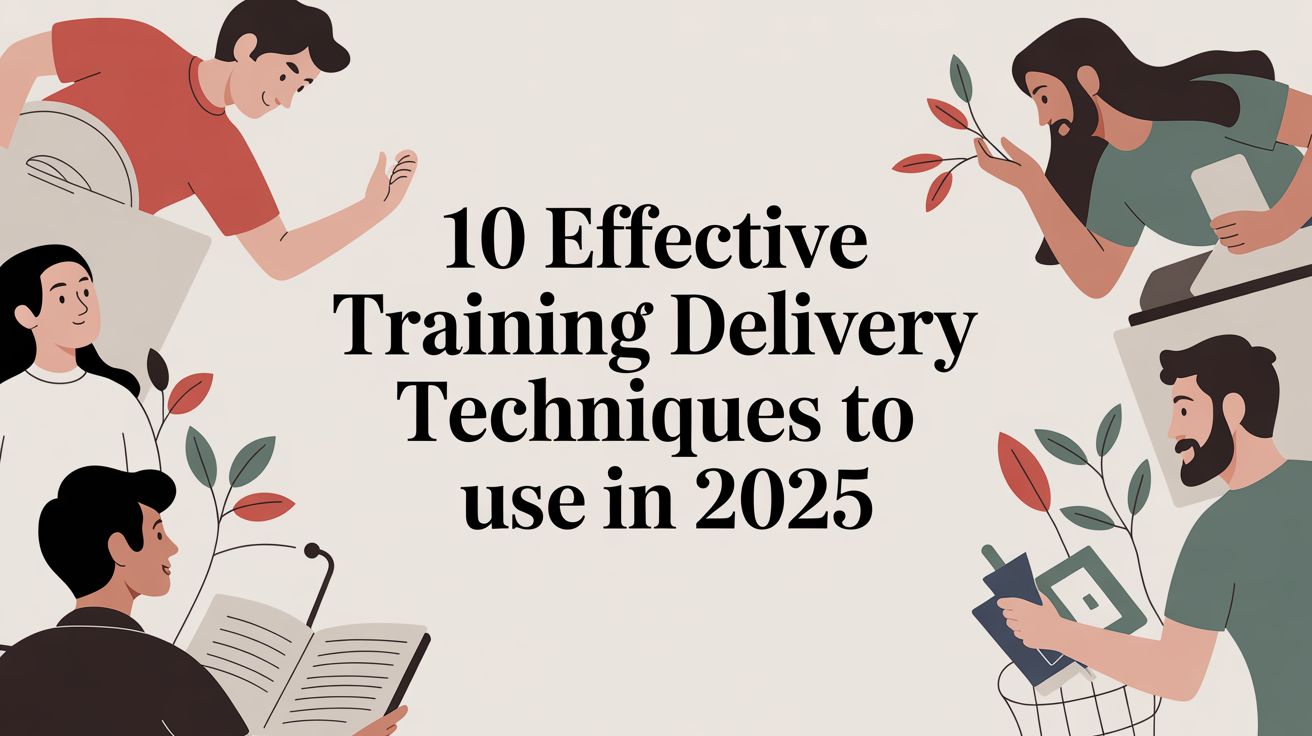 10 Effective Training Delivery Techniques to Use in 2025