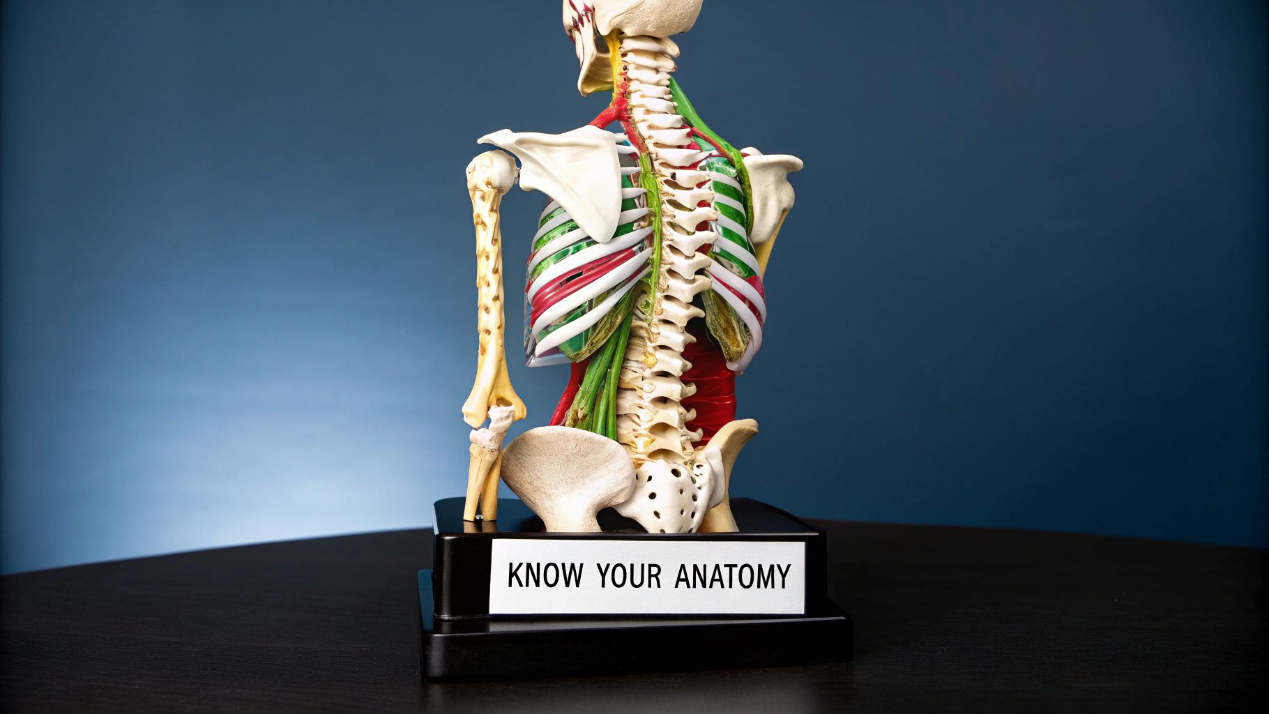 Unraveling Back Pain Lower Right Side Only Anatomical illustration showing the muscles, spine, and organs in the lower right back area.