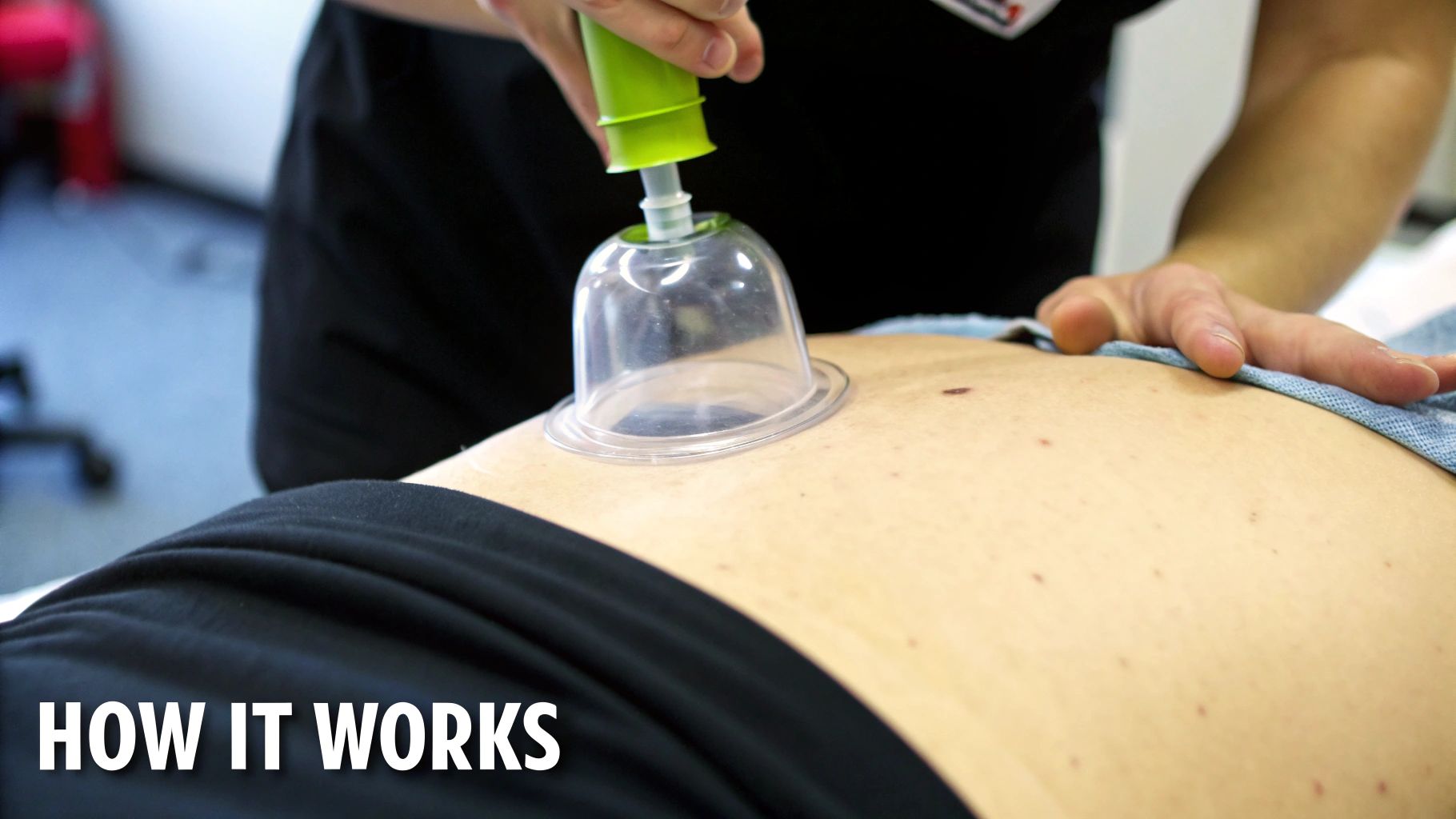 What Is Cupping Therapy? Discover Its Benefits & Types A person receiving cupping therapy on their back to relieve muscle tension and pain.