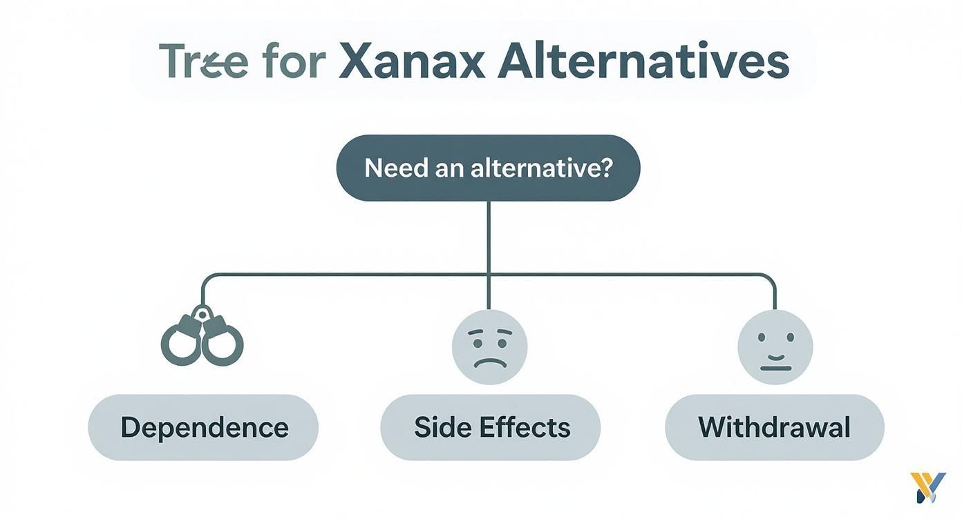 Finding Calm: alternative to xanax — A Guide Infographic about alternative to xanax