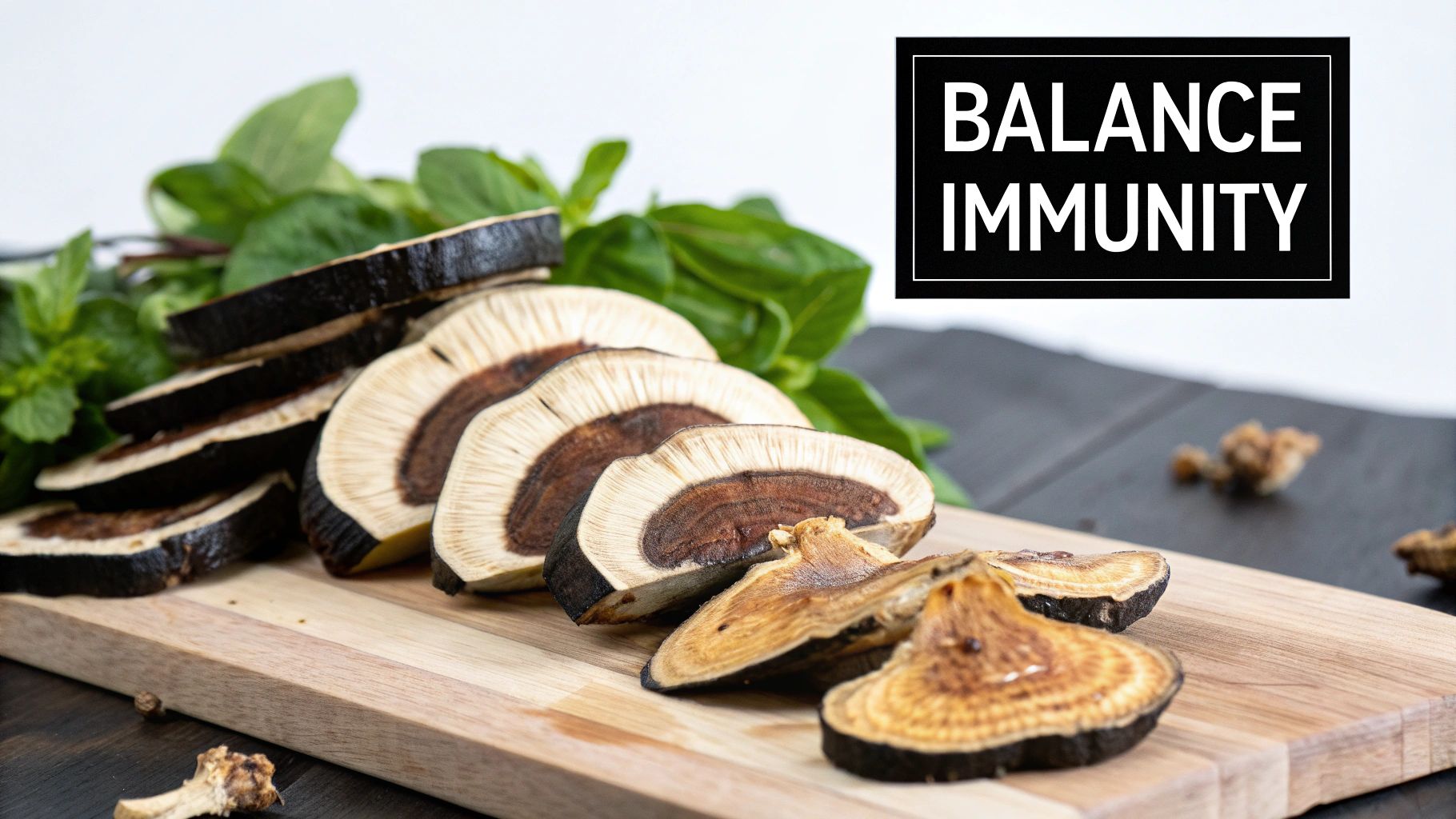 Reishi Mushroom (Ganoderma lucidum)