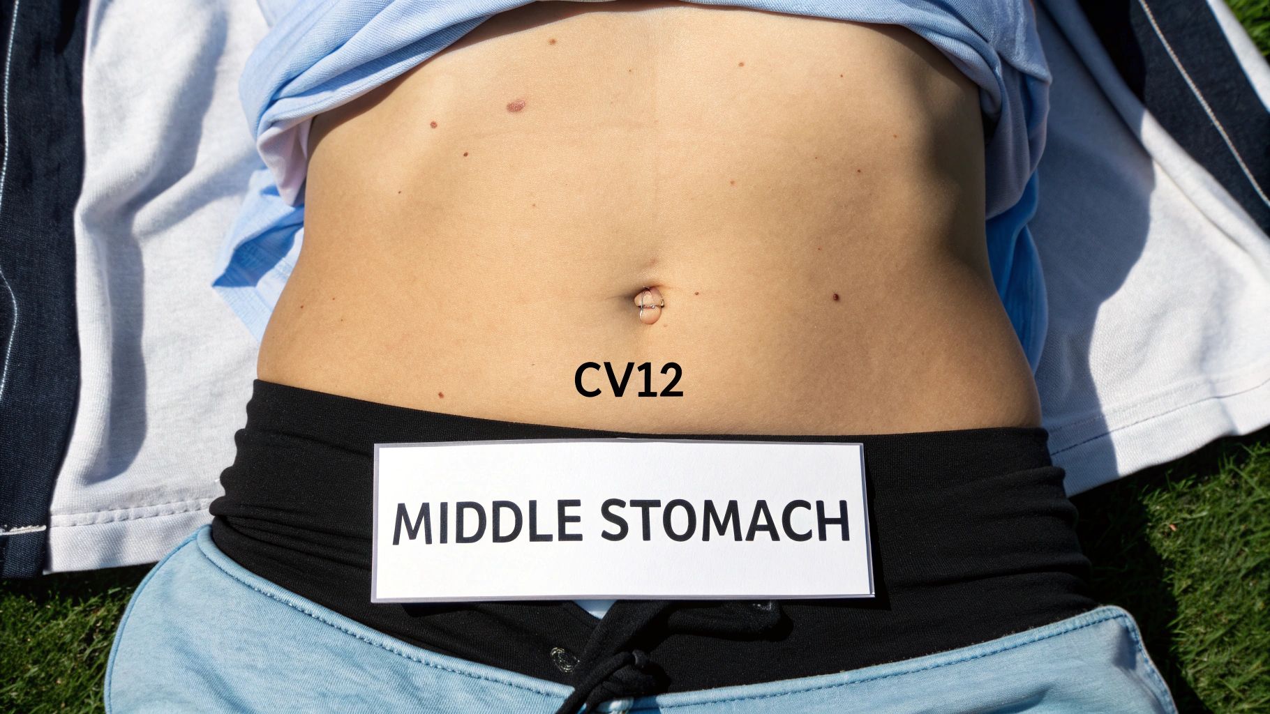 CV12 (Zhong Wan) - Middle Stomach