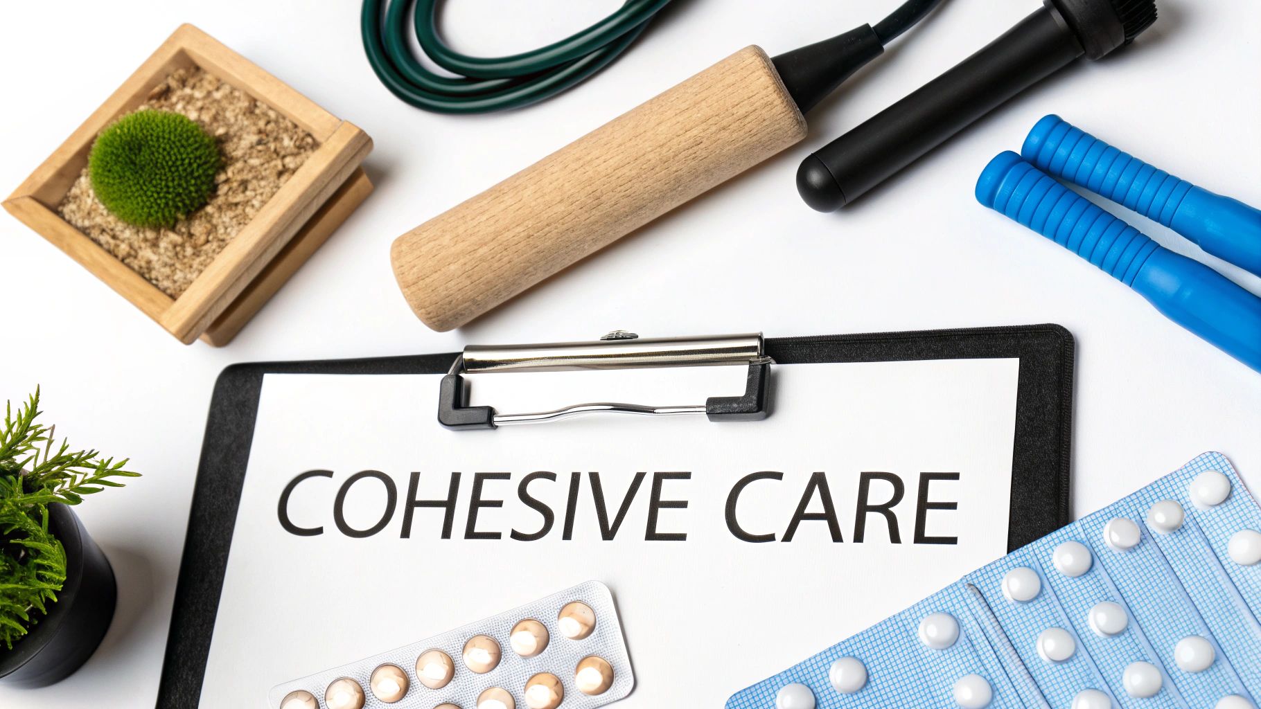 People discussing a treatment plan for pain management.