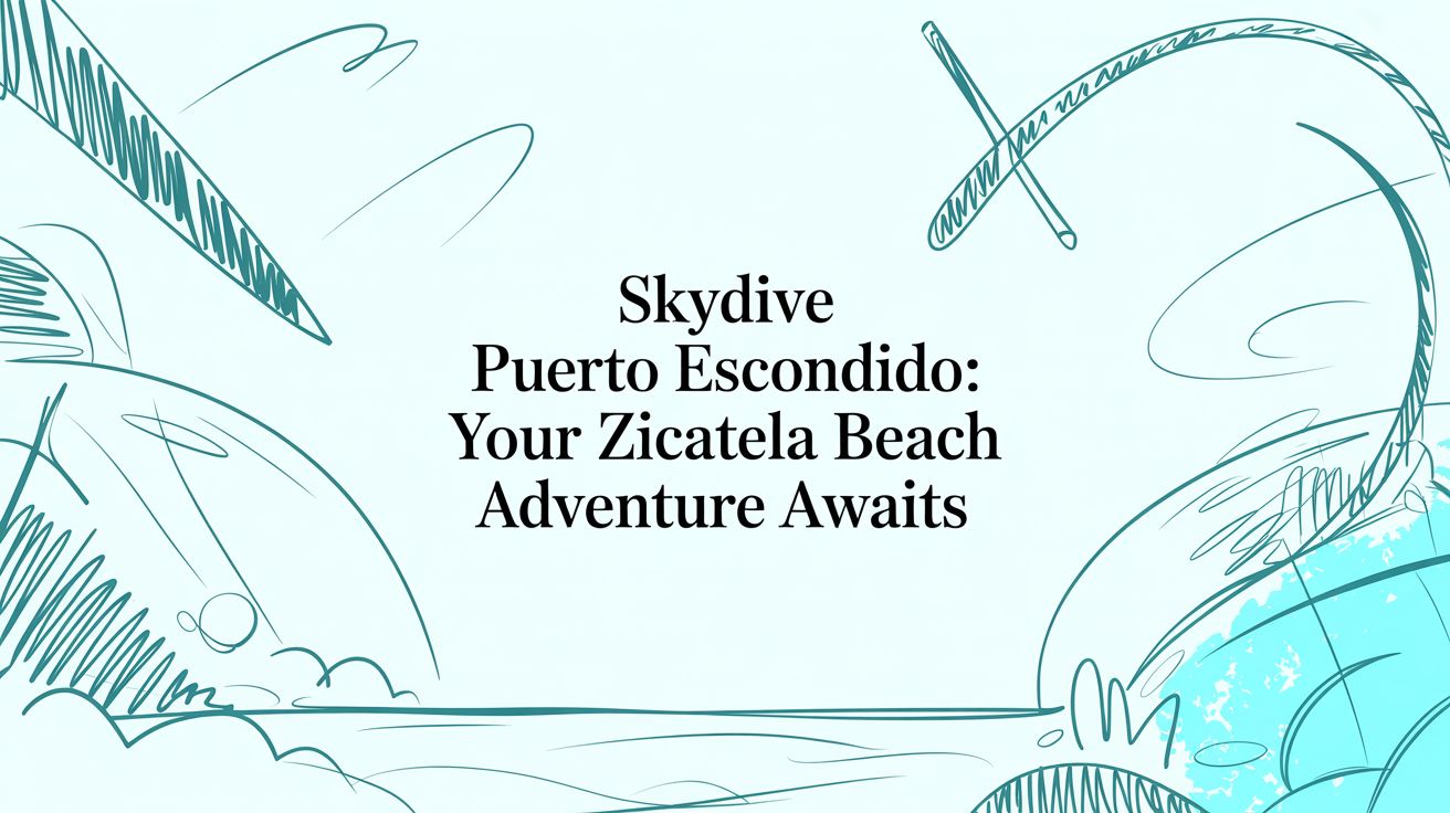 Skydive Puerto Escondido: Your Zicatela Beach Adventure Awaits