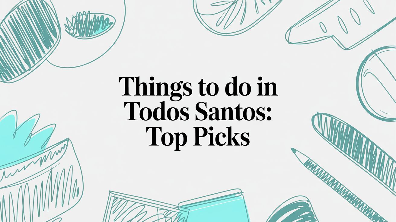 things to do in todos santos: Top picks