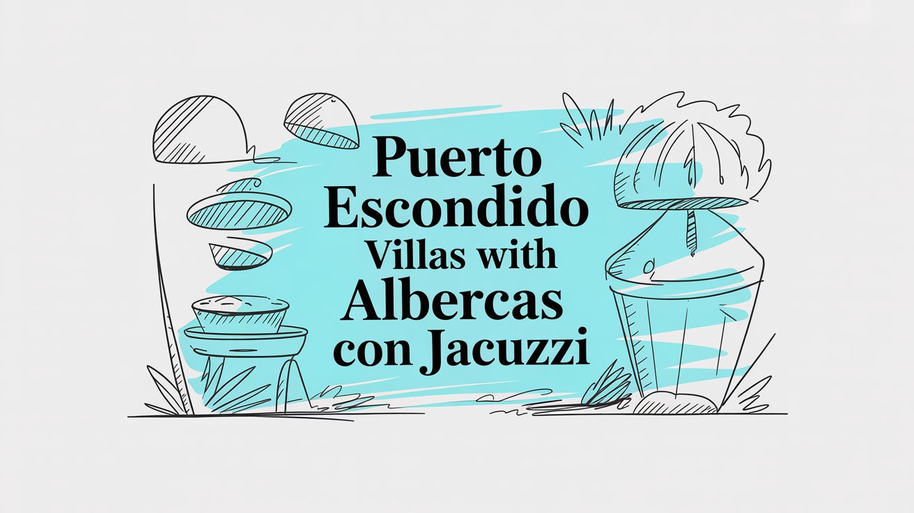 Puerto Escondido Villas With Pools and Jacuzzis