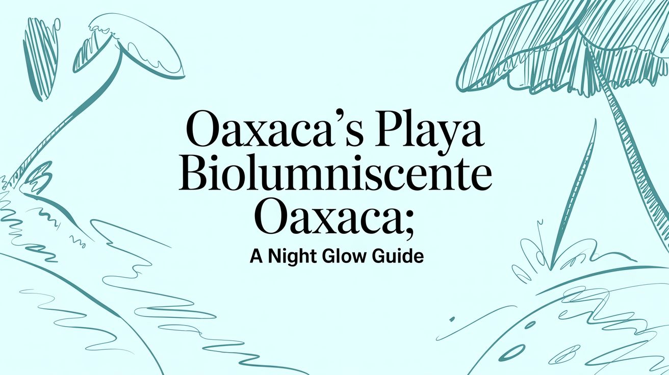 Oaxaca's Bioluminescent Beach: A Night Glow Guide