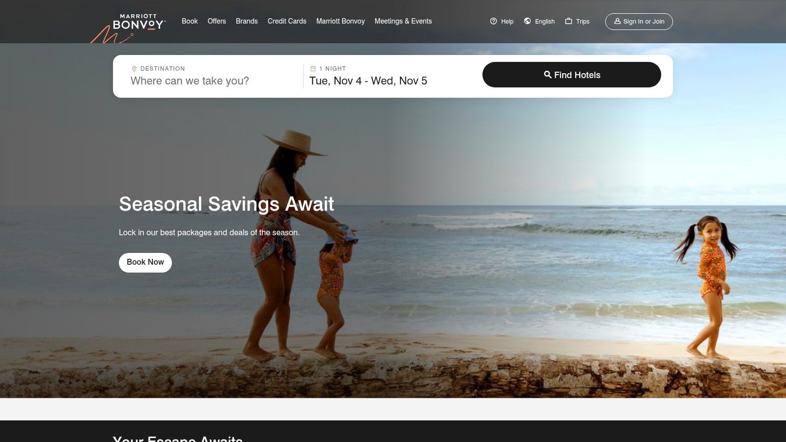 Marriott Bonvoy (brand direct)