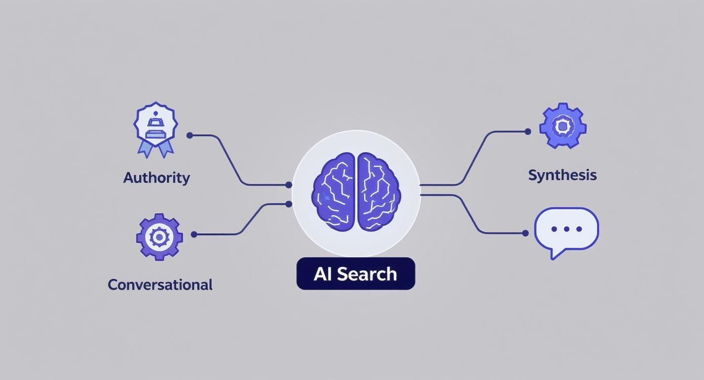 Infographic about ai search optimization