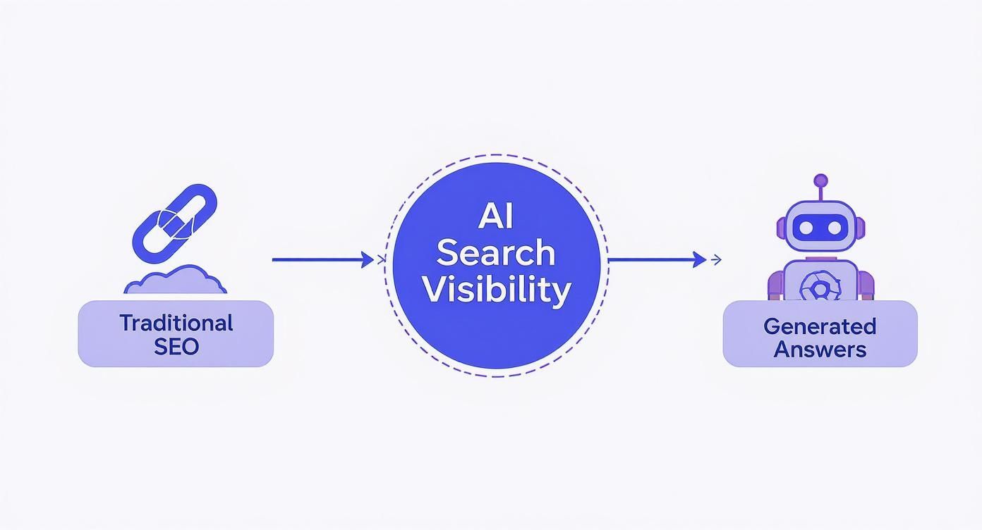 Infographic about ai search visibility