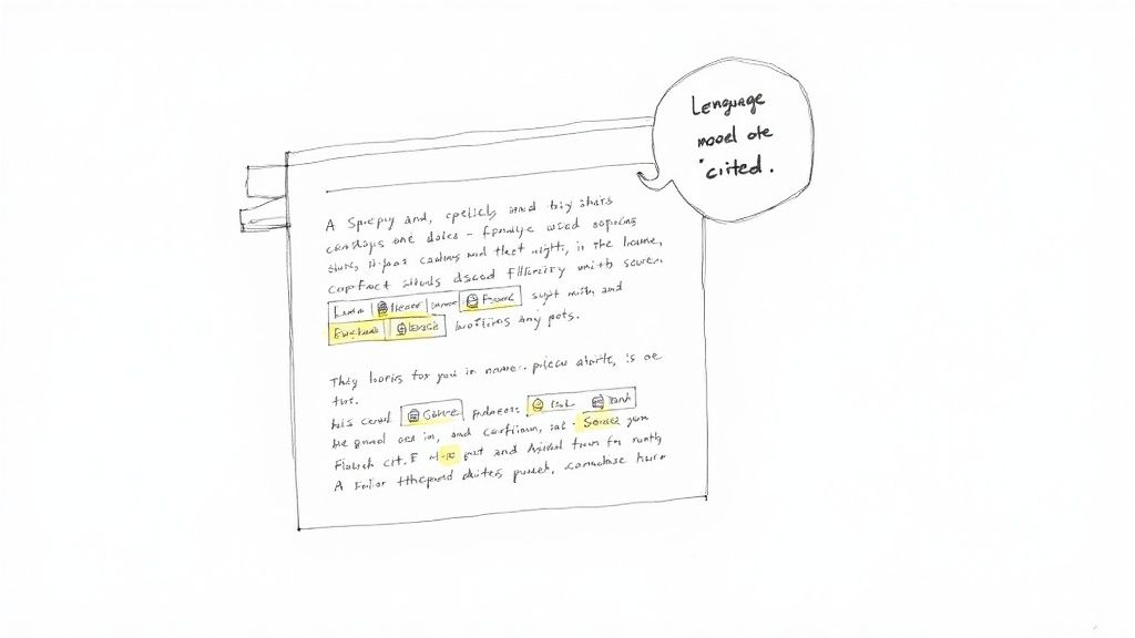 A screenshot from Wikipedia, showcasing its structured and heavily cited content format.