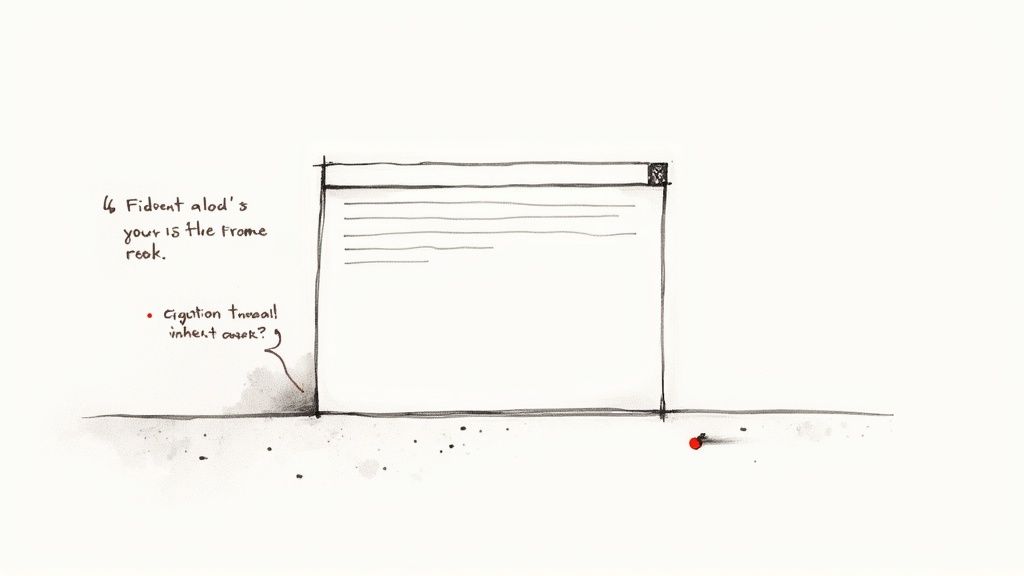 An illustration of a search results page evolving with AI-generated answers and dynamic content.