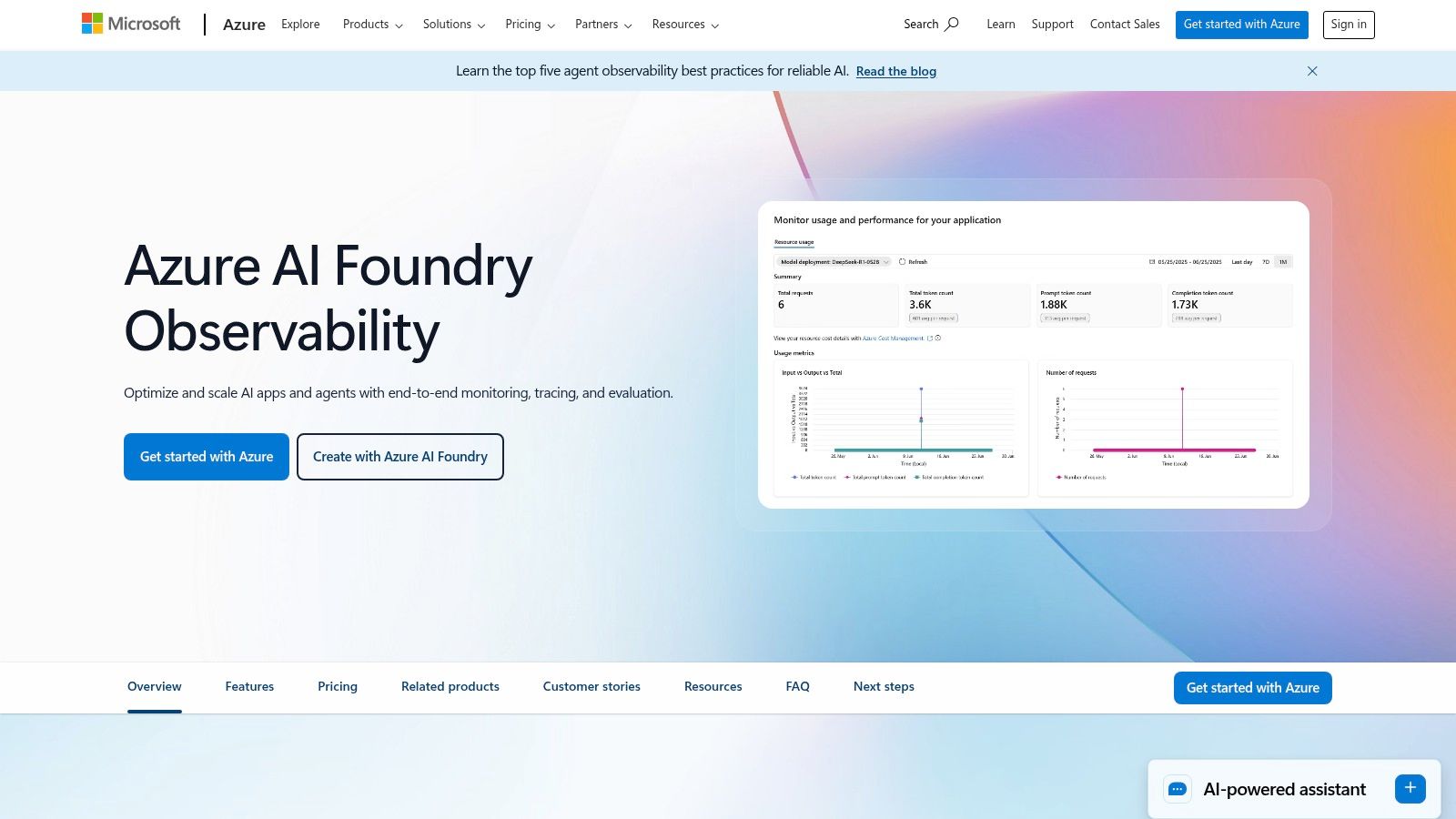 Microsoft Azure AI Foundry – Observability