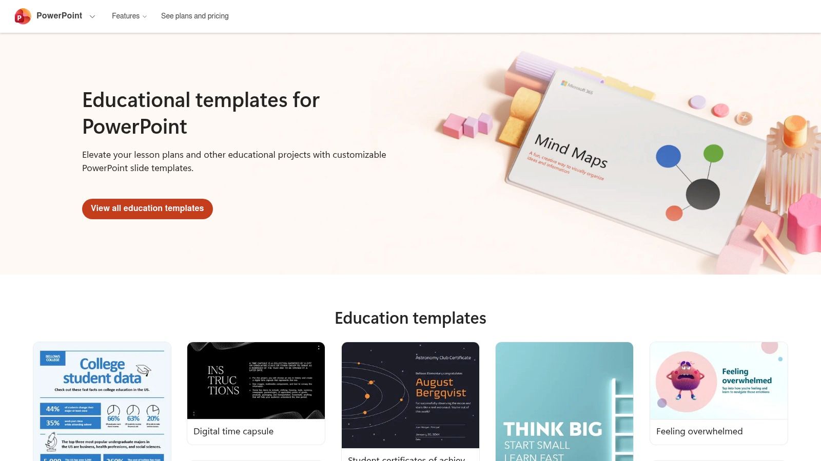 Microsoft Create (PowerPoint templates)