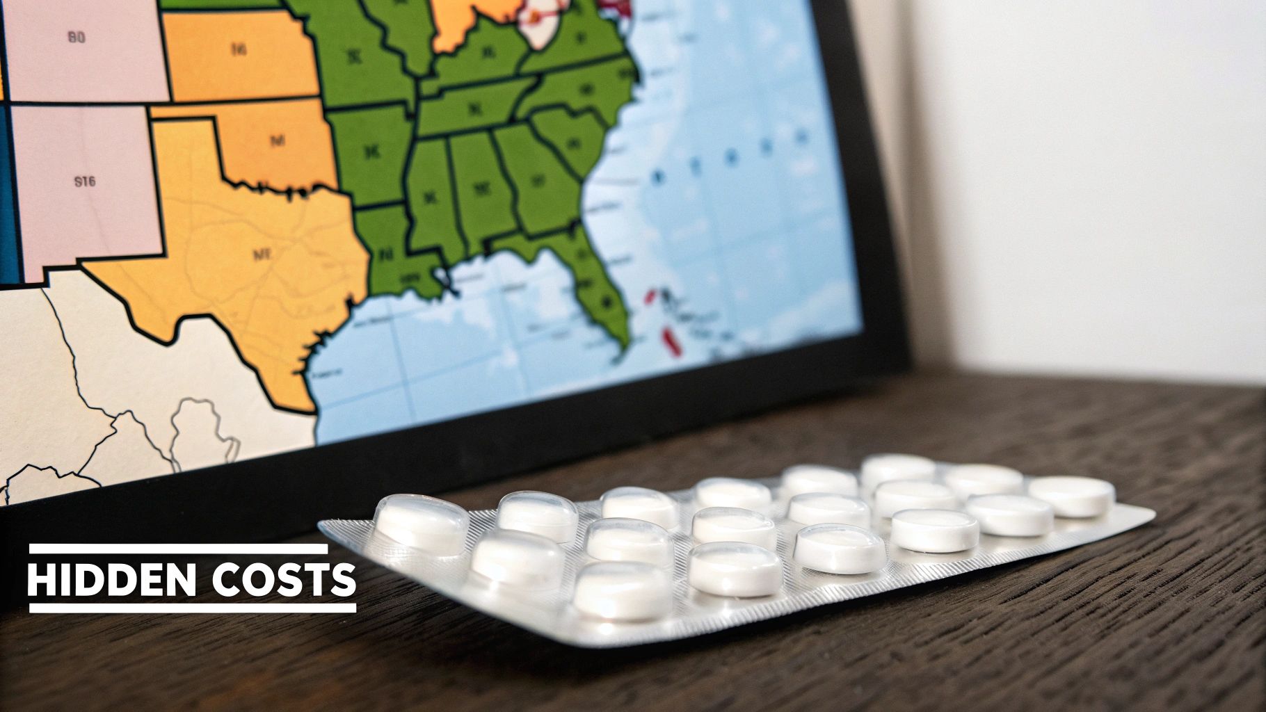 Close-up of a calendar with a stethoscope draped over it, symbolizing medical appointments and planning.