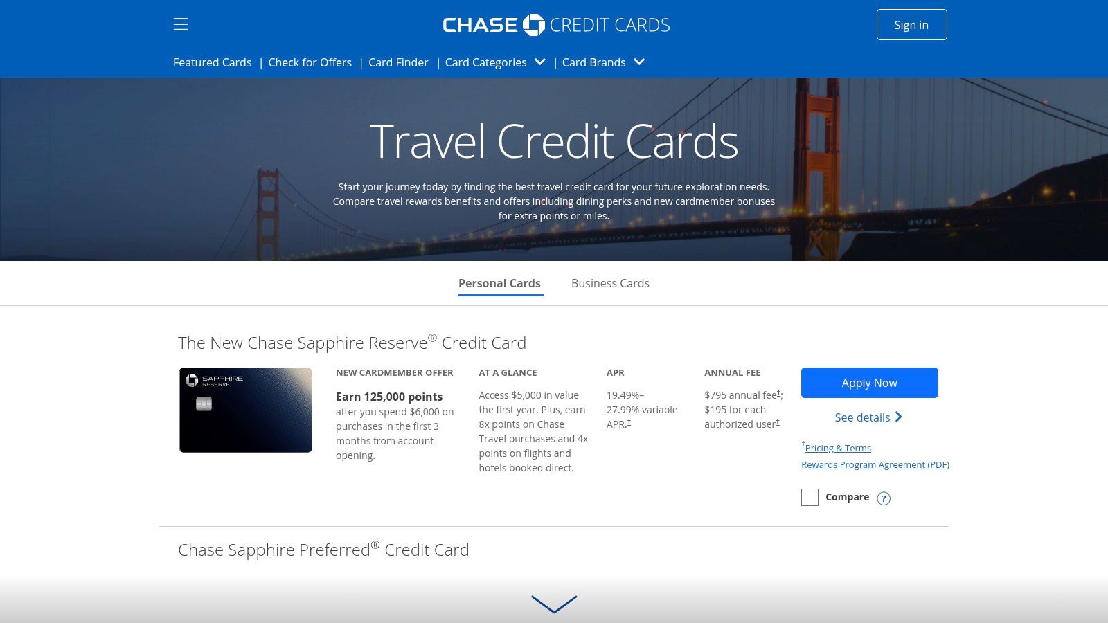 Chase Travel Credit Cards: The All-Around Powerhouse