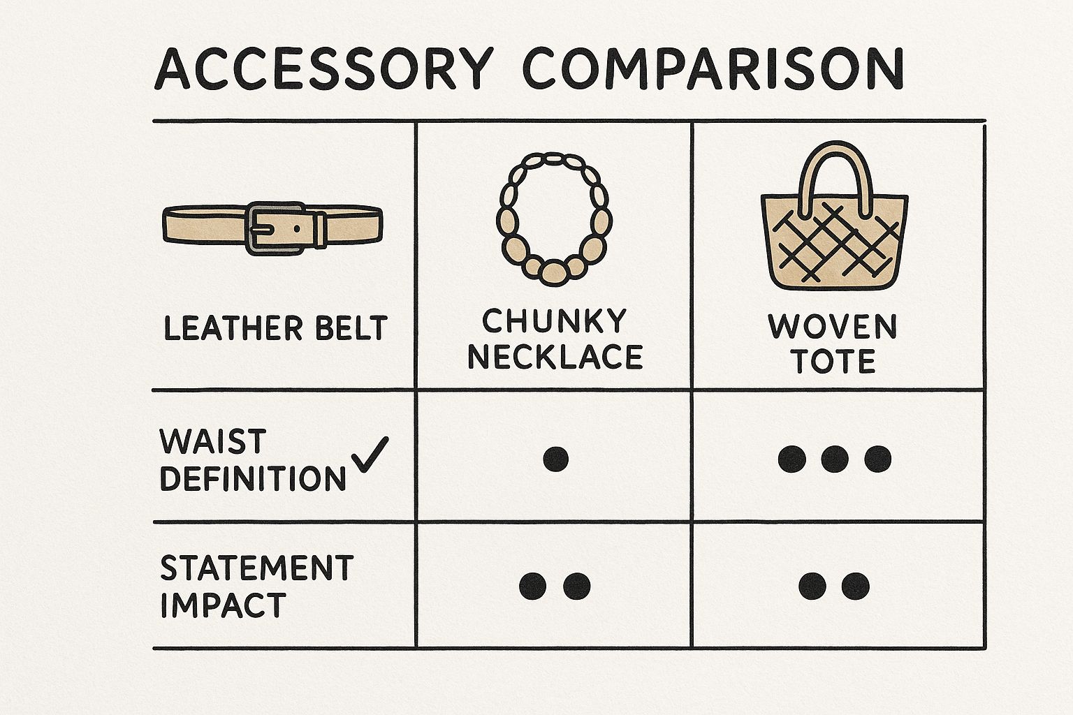 Infographic about how to wear kaftans