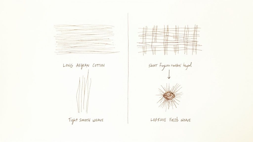 A cozy living room scene featuring a Turkish cotton blanket draped over a sofa