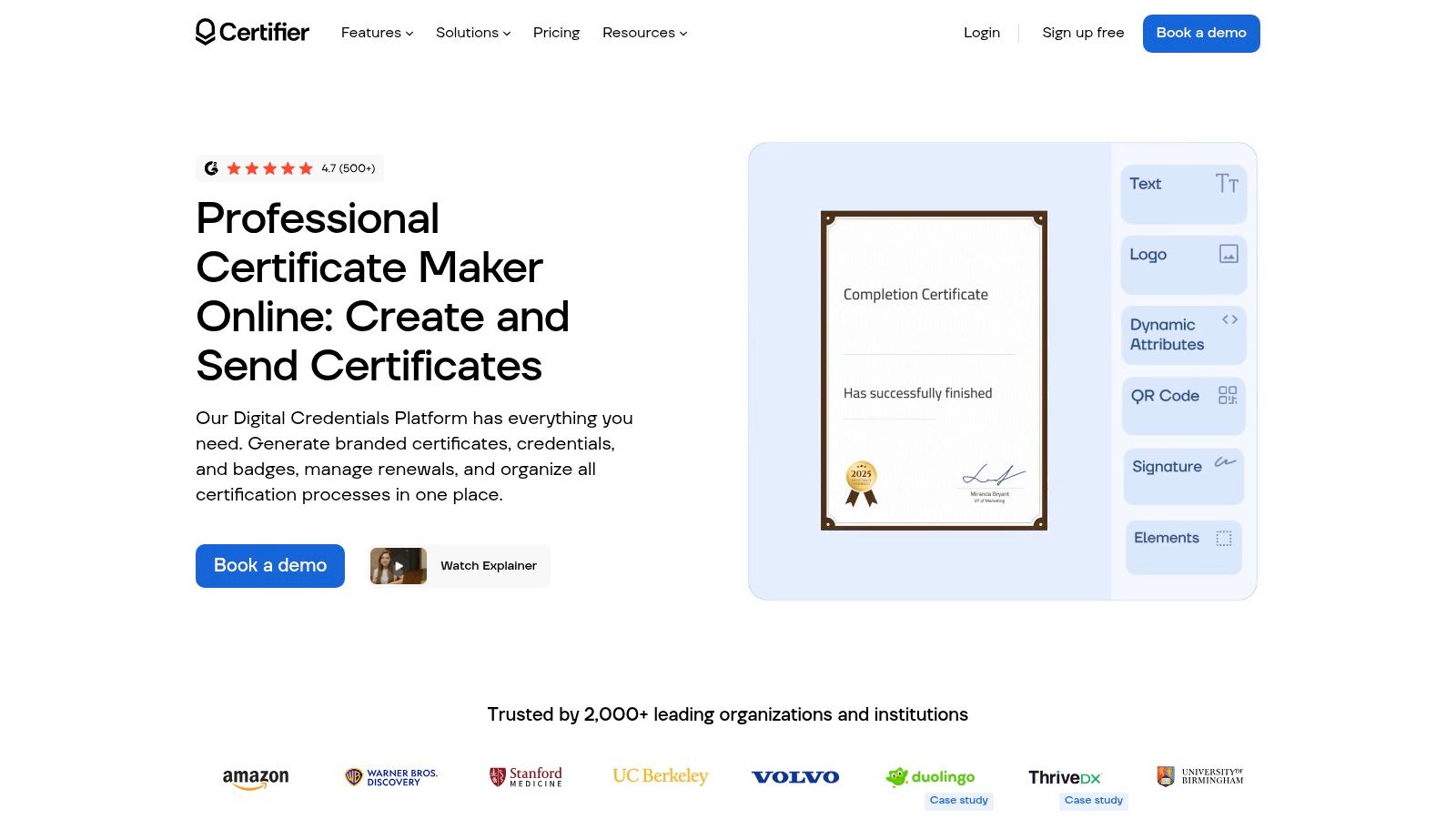 Certifier