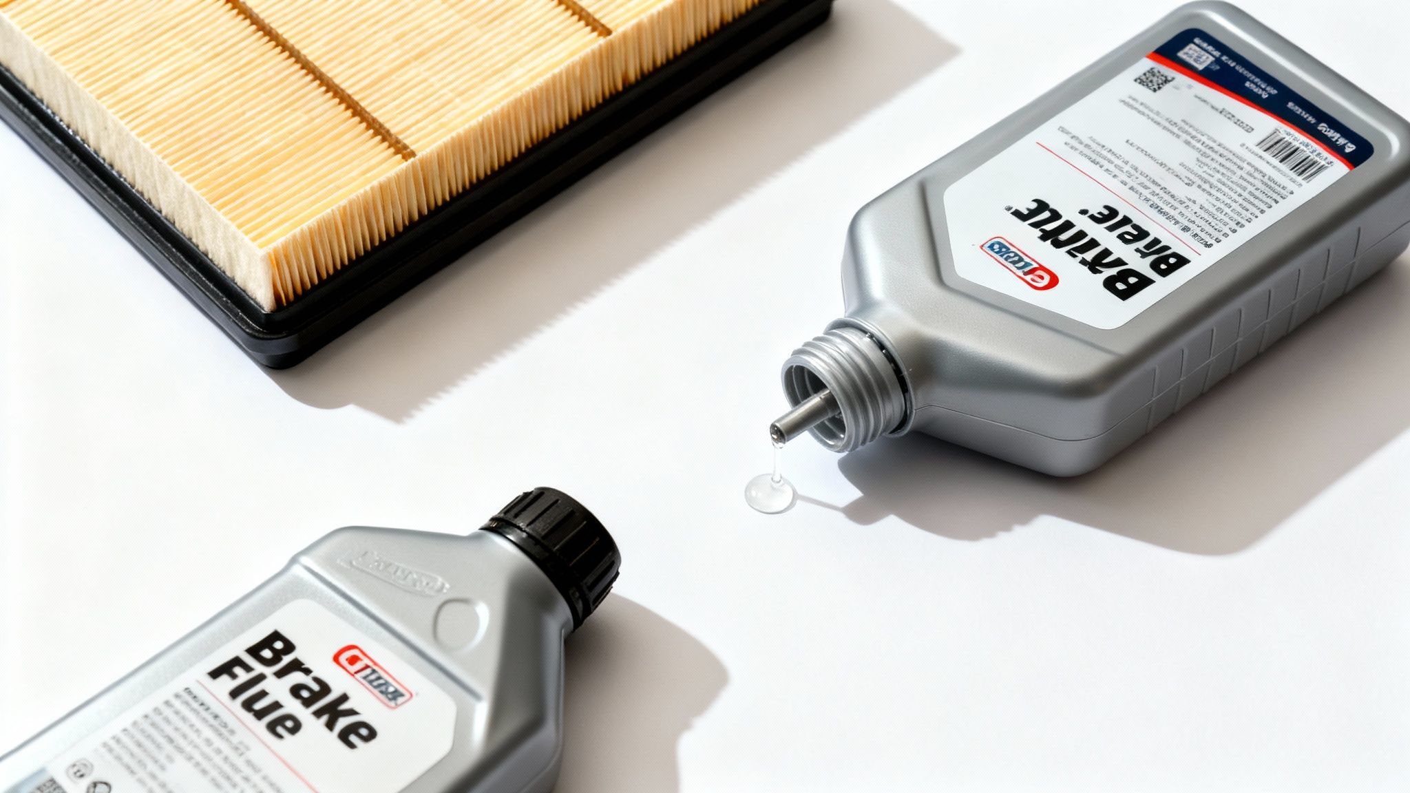 Mechanic inspecting a vehicle's engine bay