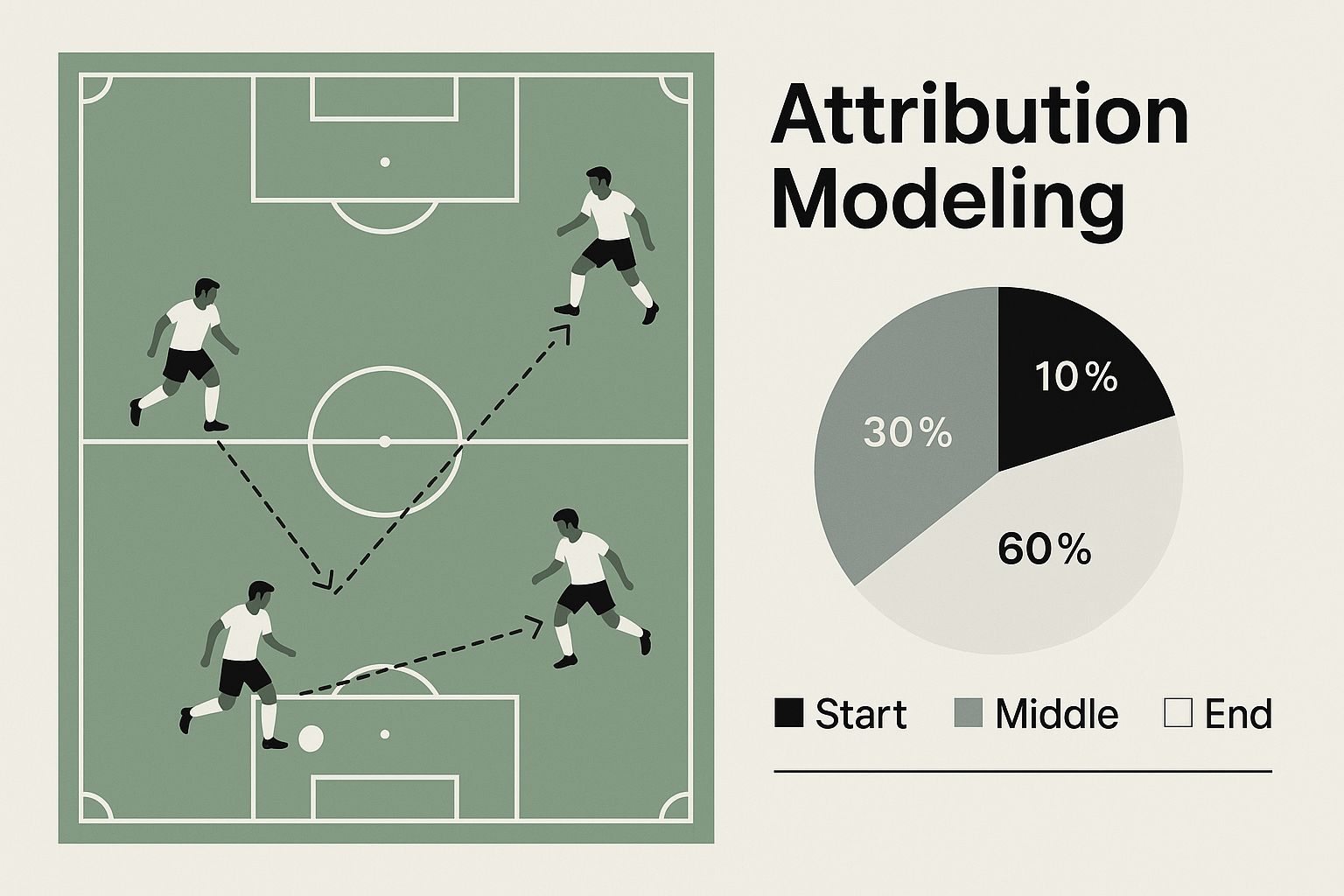 Infographic about what is attribution modeling