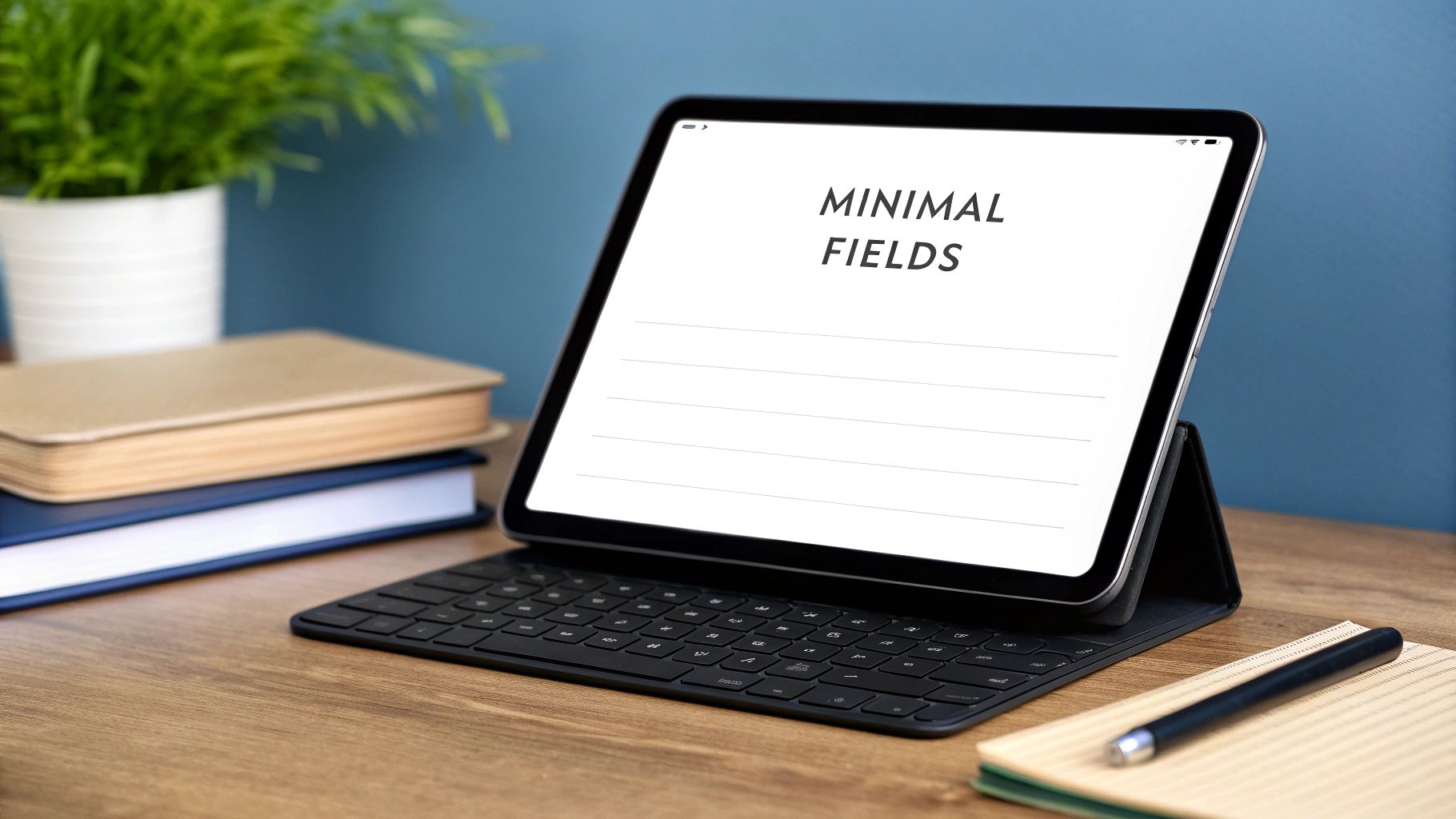 Keep Form Fields Minimal and Strategic