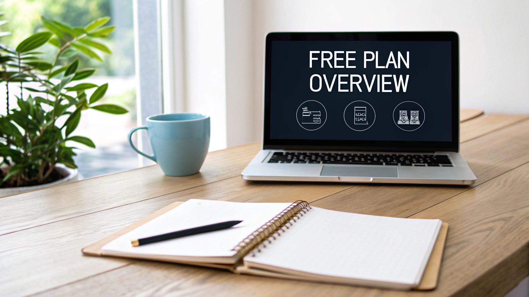 A person working on a laptop with Zapier's interface on the screen, symbolizing automation and productivity.