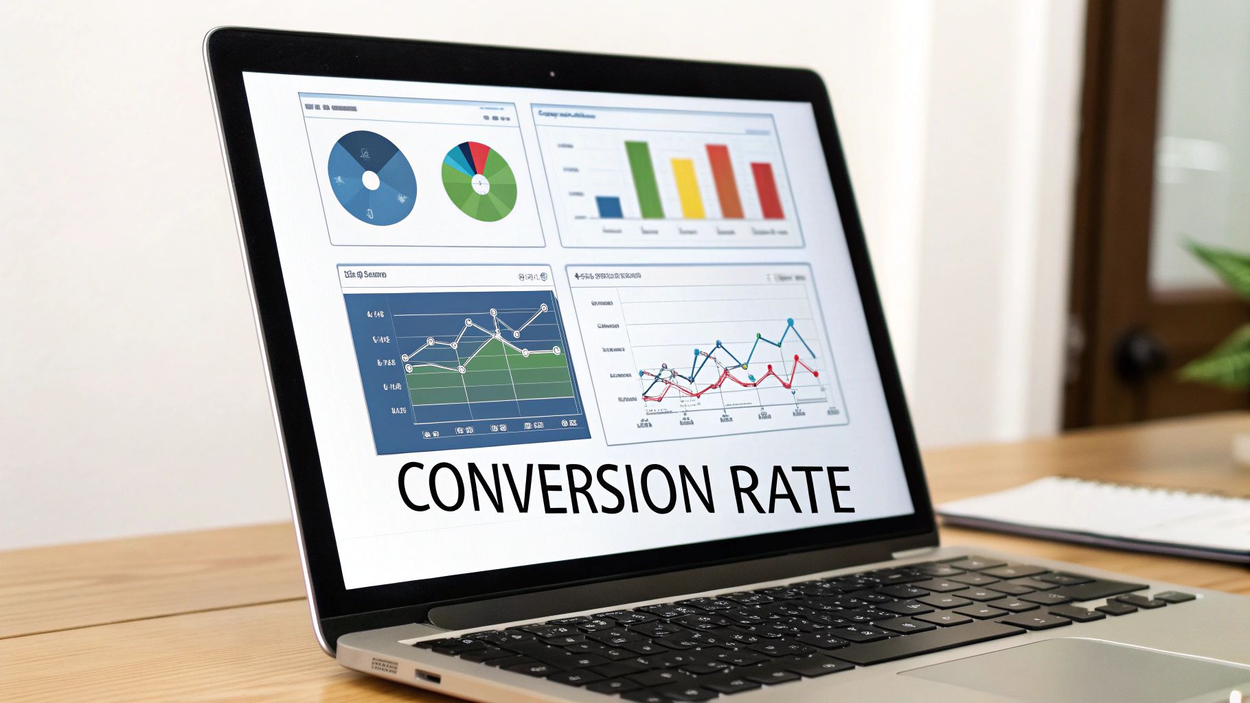A person analyzing a complex dashboard, representing the deeper dive into middle-of-funnel metrics.