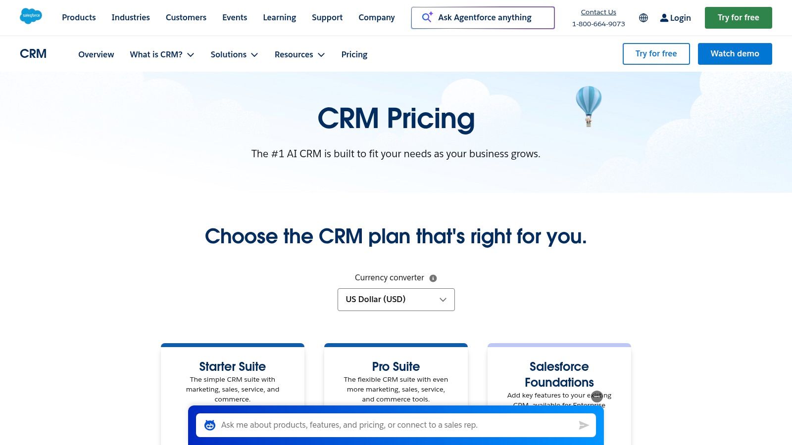 Salesforce Starter Suite (Salesforce for Small Business)