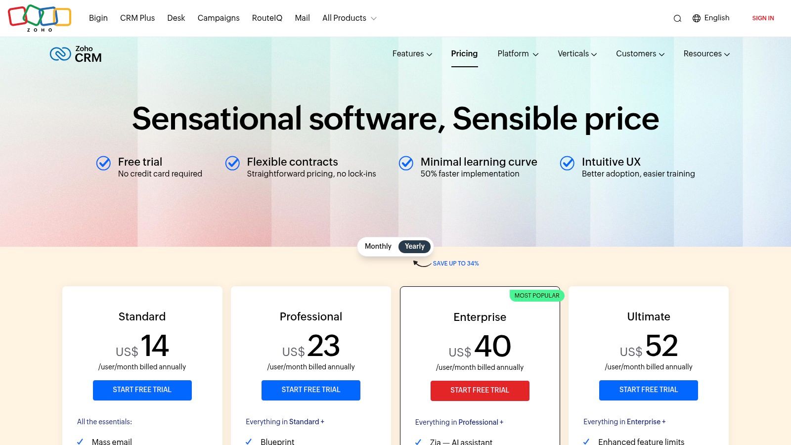 Zoho CRM
