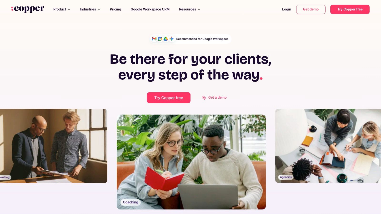 Copper (Google Workspace-centric CRM)