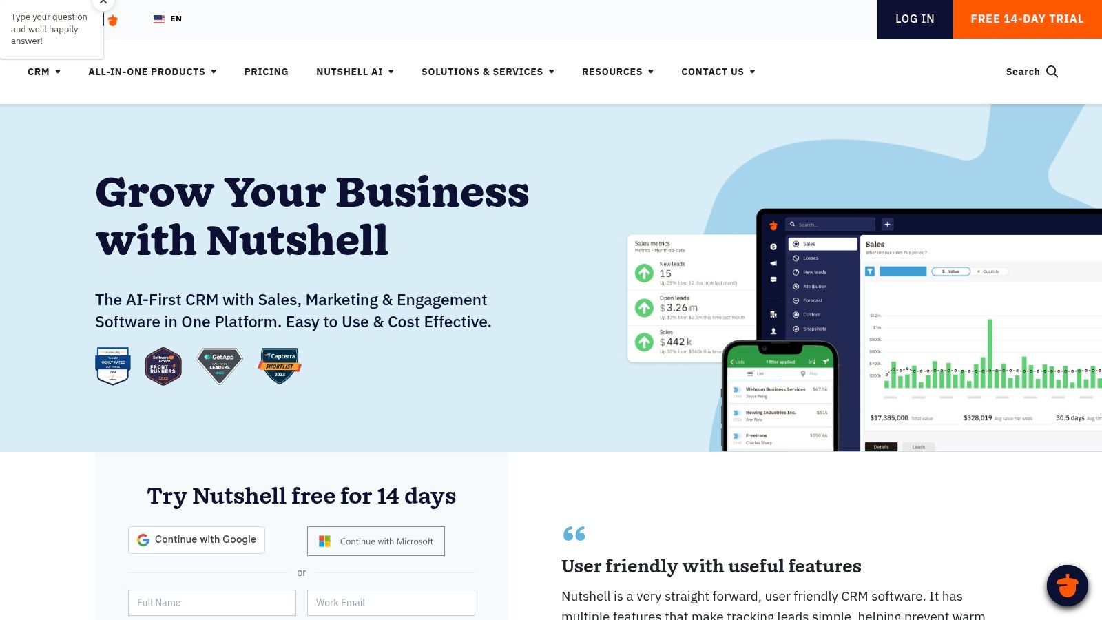 Nutshell CRM