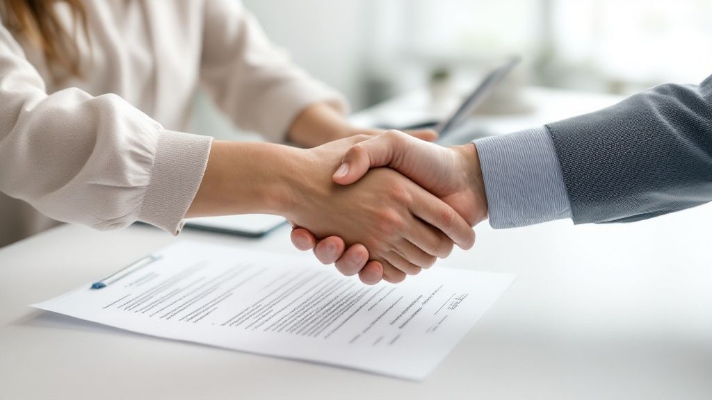 Two people having a serious, supportive conversation over a cup of coffee, representing the discussion of appointing an executor.
