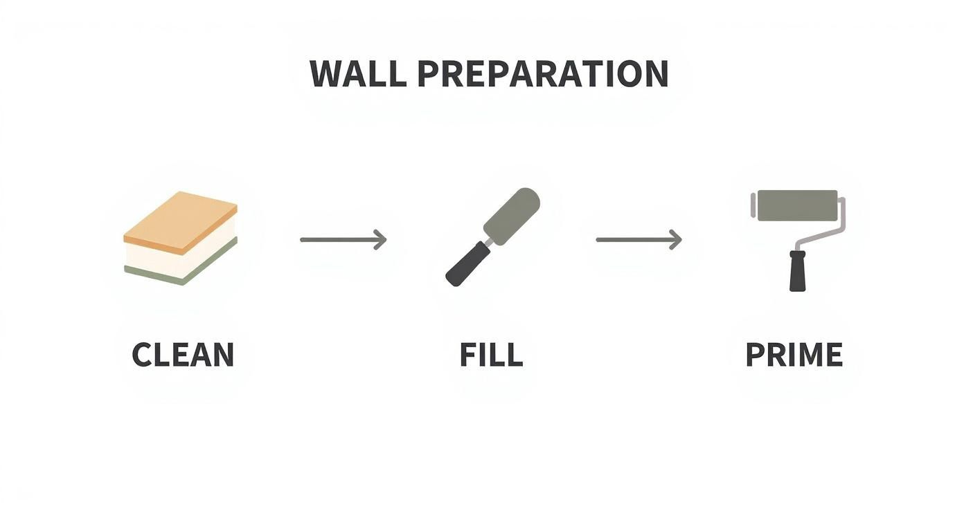 Infographic about wallpaper fixing dubai