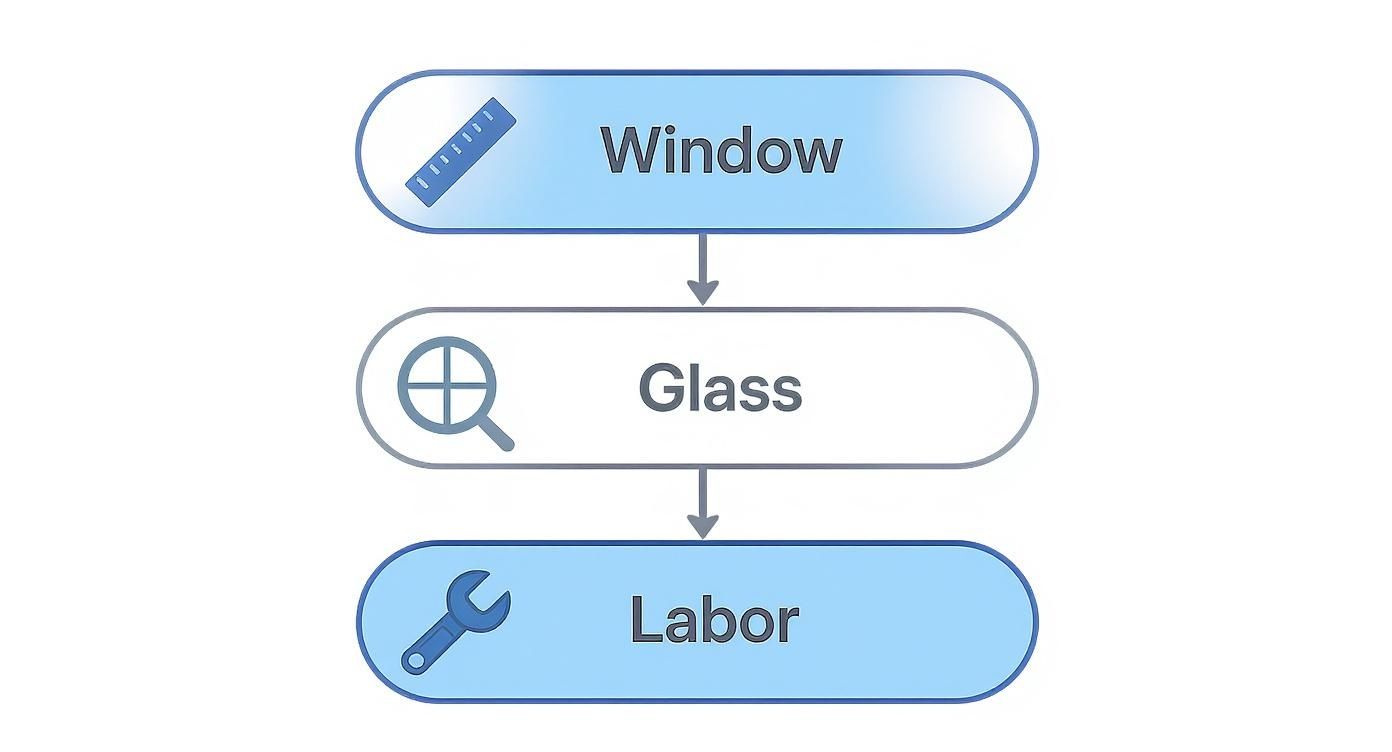 Infographic about window tinting dubai price