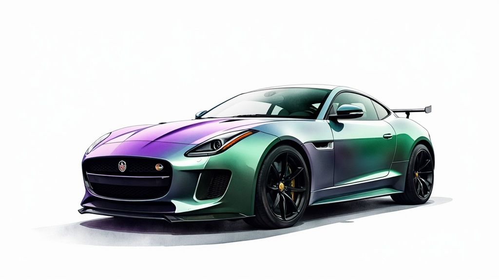 Color Shift/Flip Vinyl Wrap
