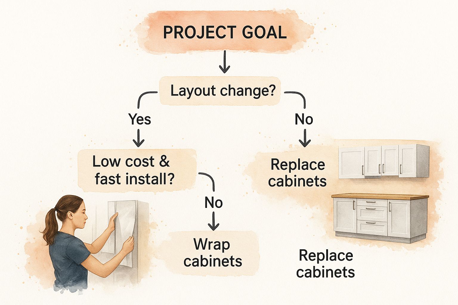 Infographic about kitchen cabinets in dubai