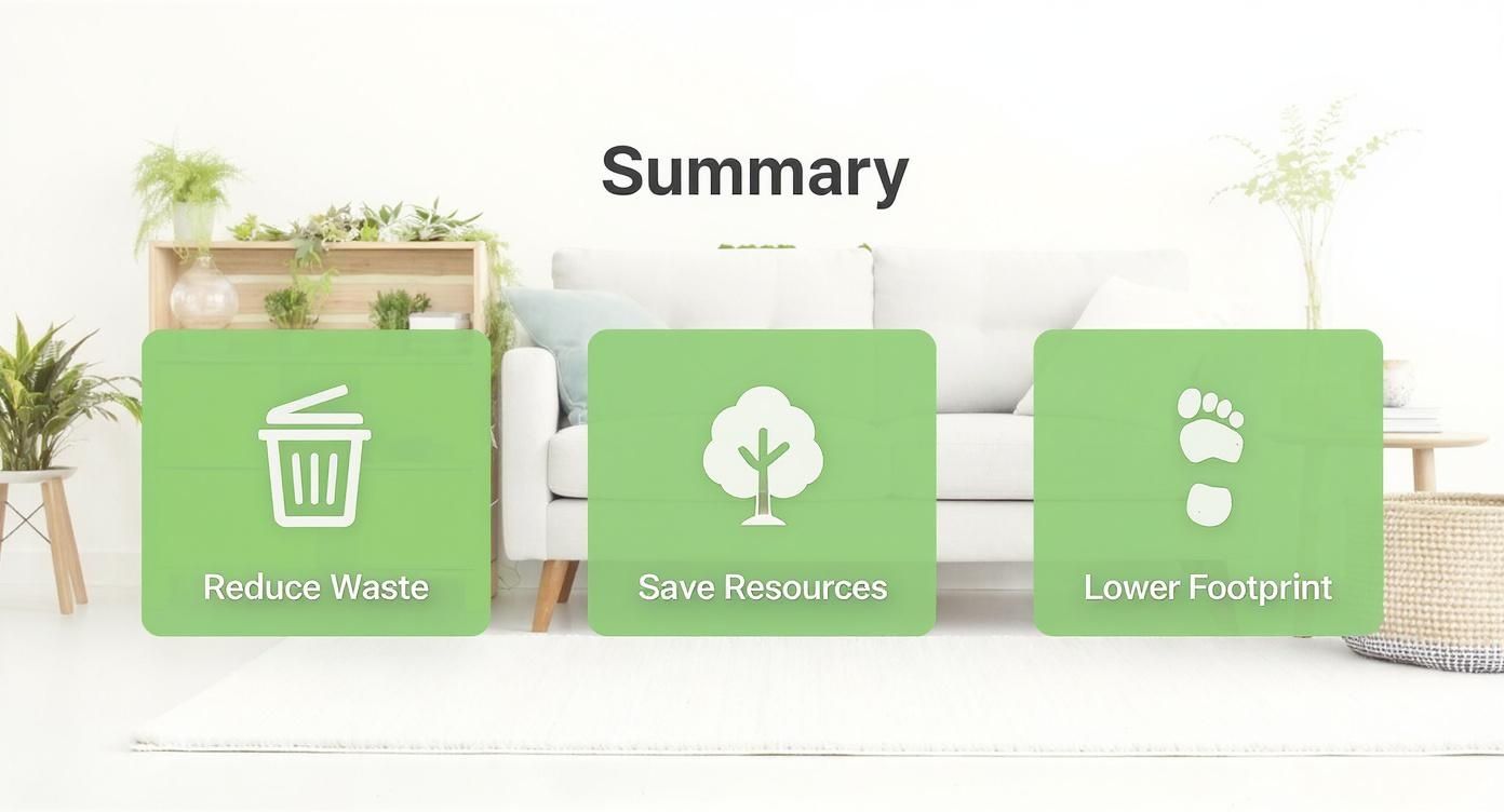 Infographic about furniture