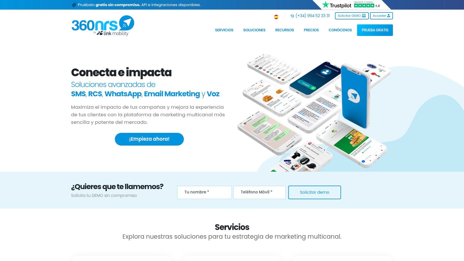 360NRS (antes WauSMS)