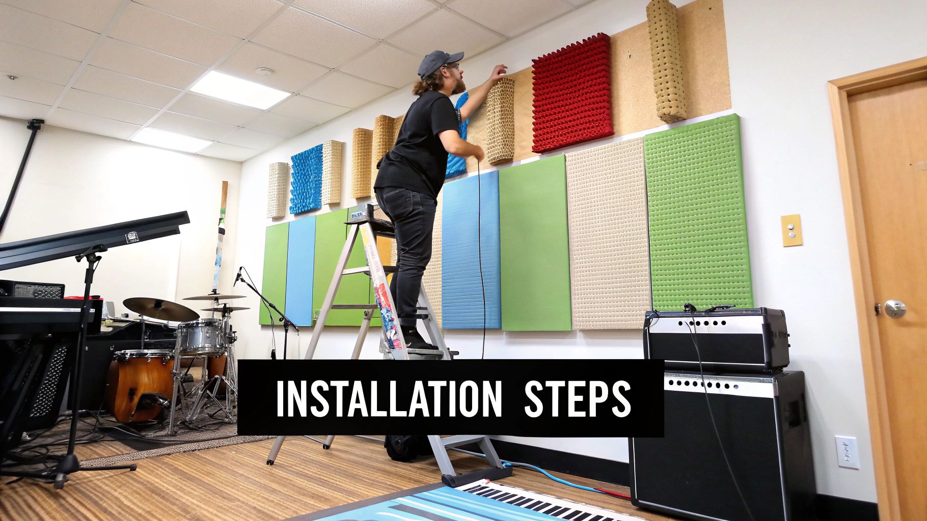 Soundproof doors for music room