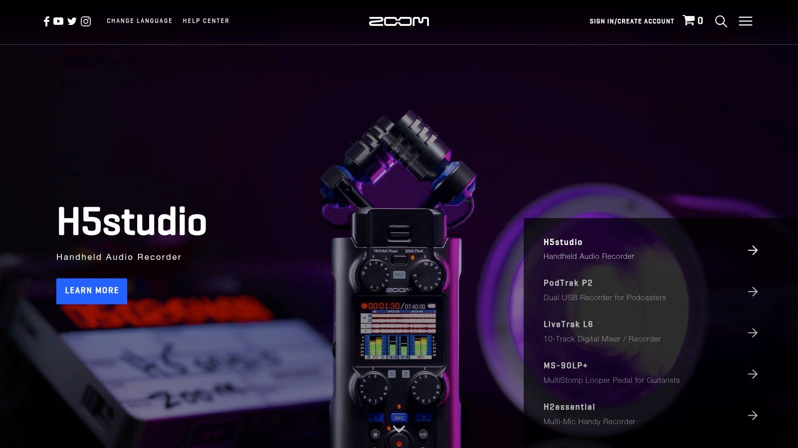 Zoom PodTrak P4