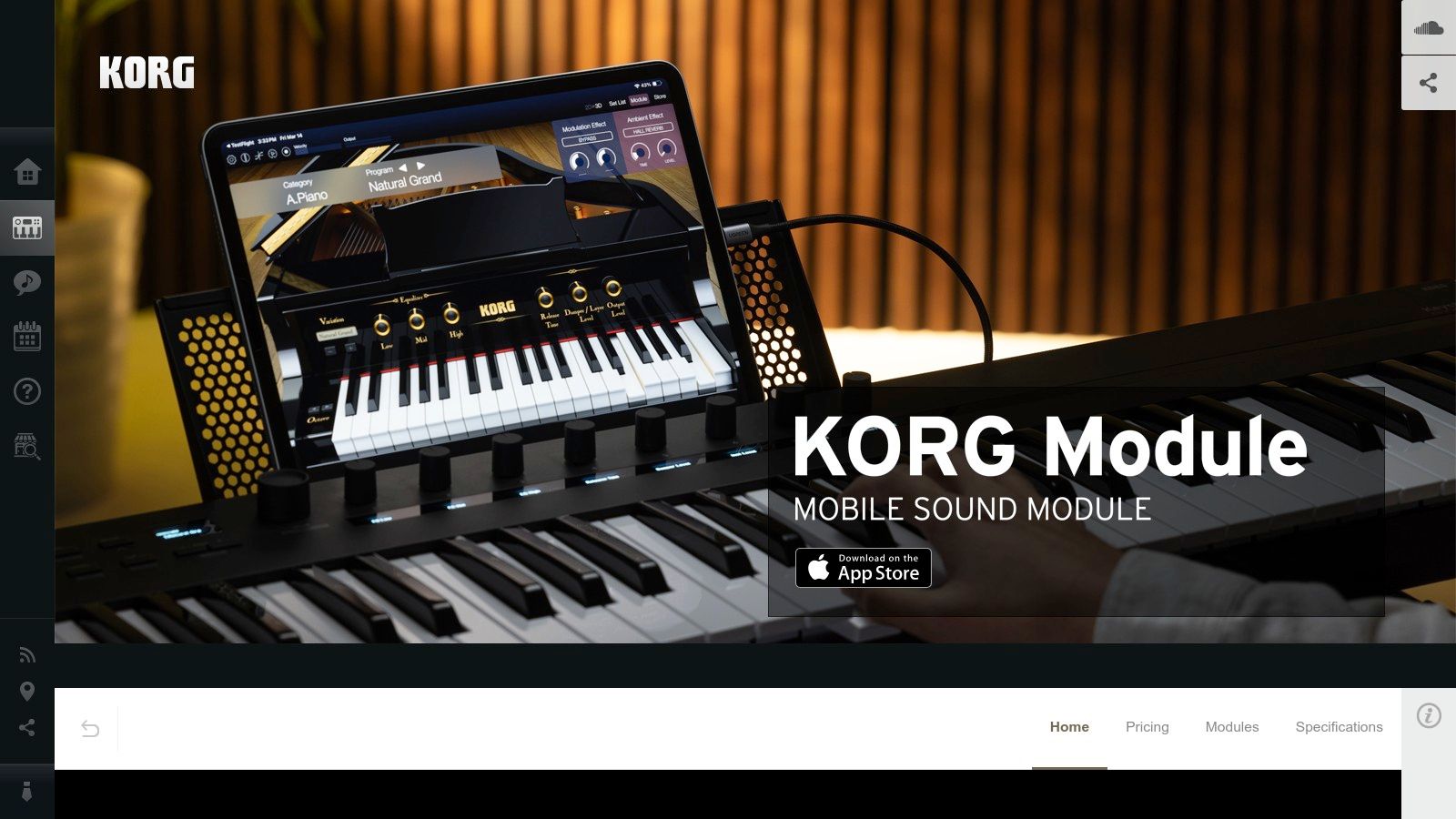 Korg Module Pro
