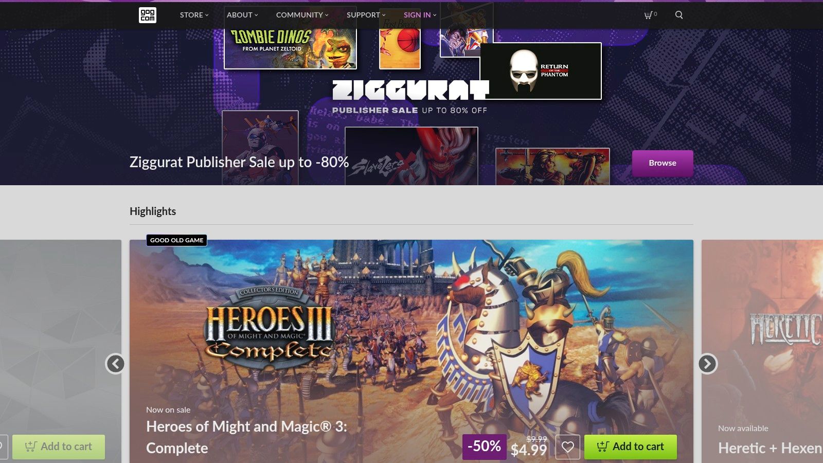 GOG.com (Good Old Games)