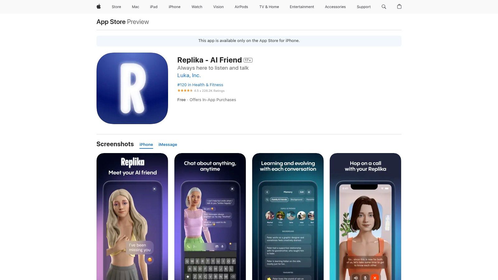 Replika – AI Friend