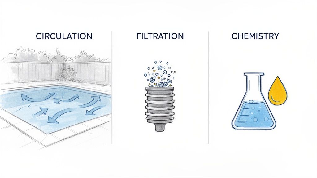 Pool Maintenance Path A Practical Guide to Flawless Pool Maintenance | DreamYard Blog