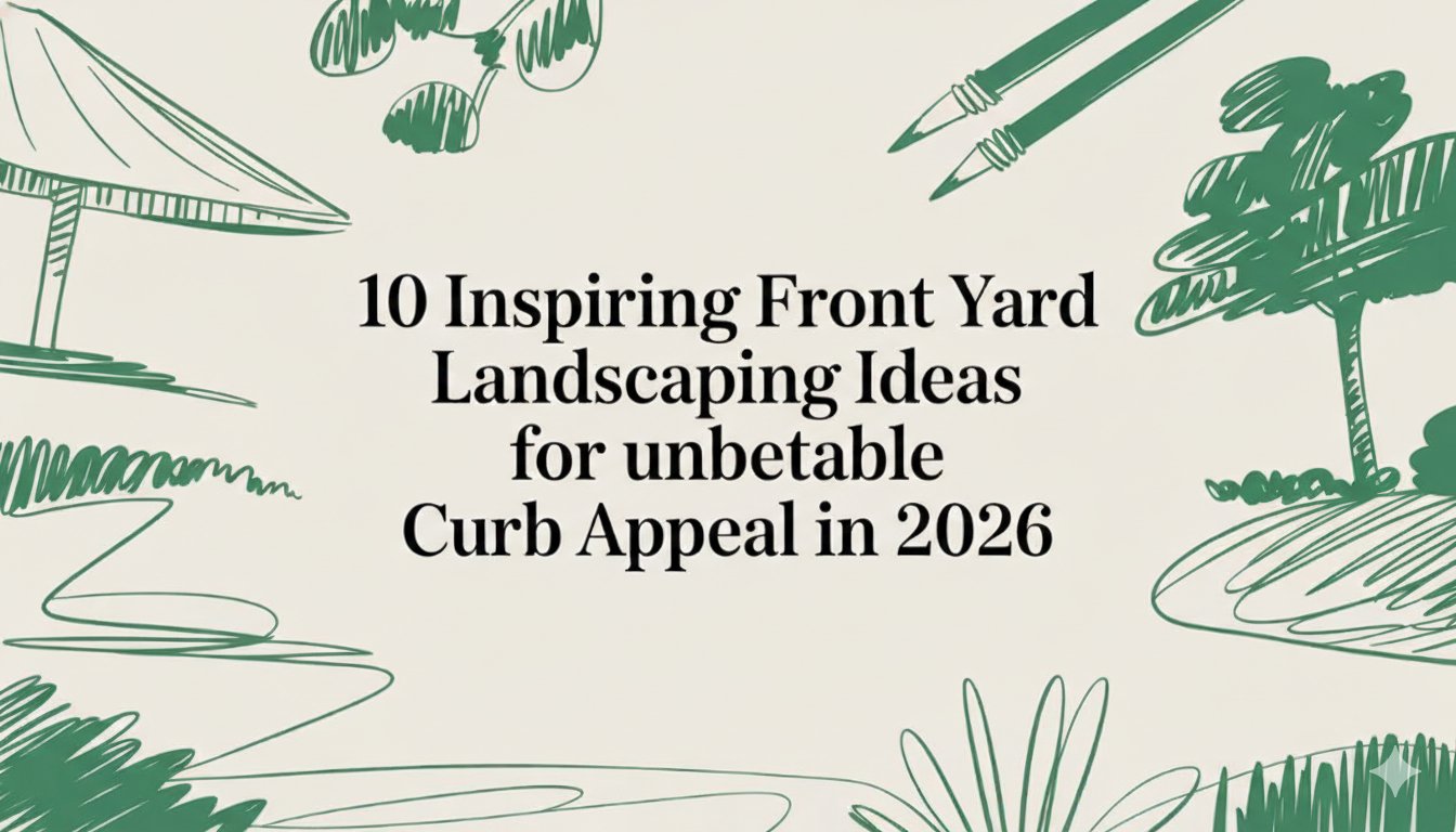 10 Inspiring Front Yard Landscaping Ideas for Unbeatable Curb Appeal in ...