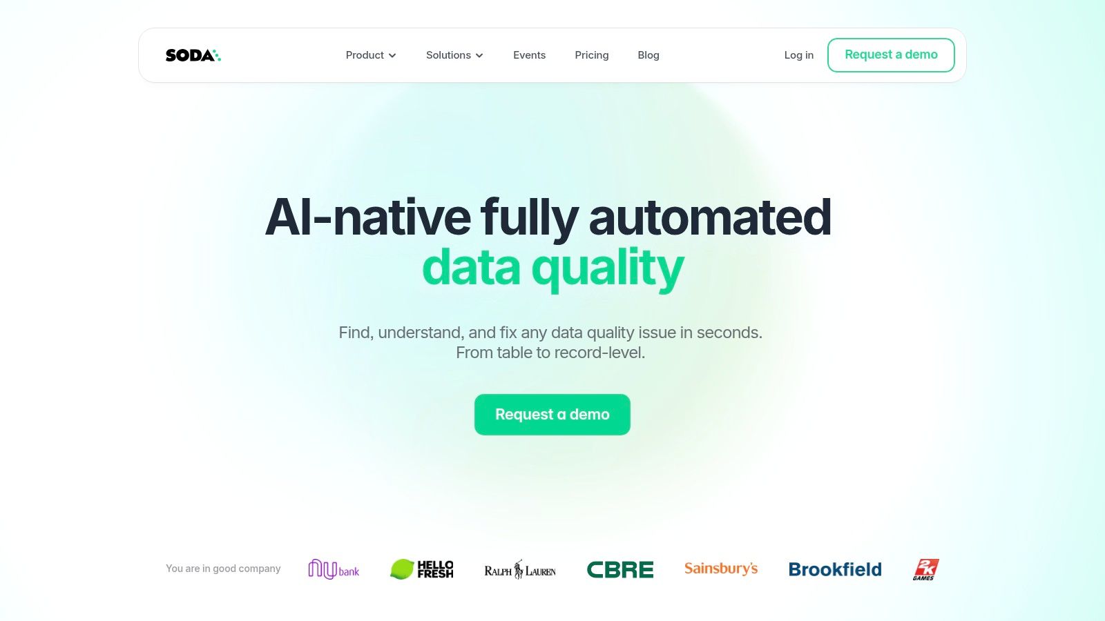 Soda – Data Quality and Pipeline Testing (SaaS + Open Source)